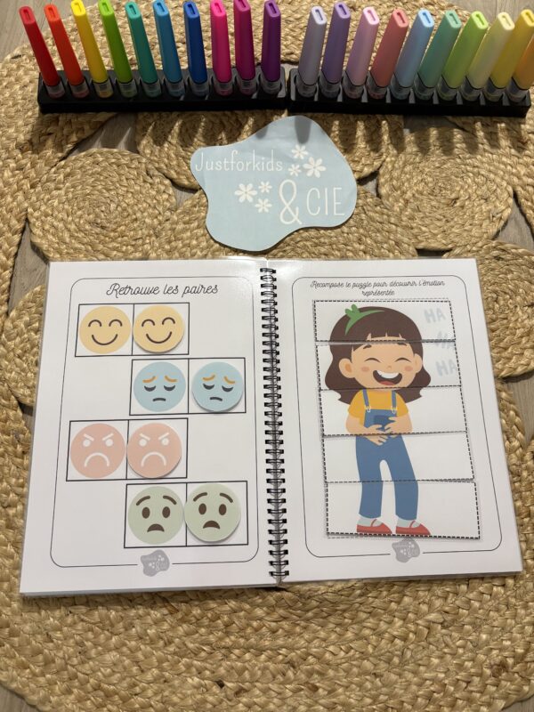 Livret d'activités des émotions