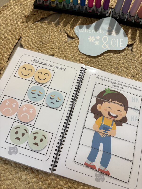 Livret d'activités des émotions