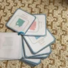 Porte-clés cartes de nomenclature inspiration pédagogie Montessori