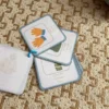 Porte-clés cartes de nomenclature inspiration pédagogie Montessori