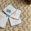Porte-clés cartes de nomenclature inspiration pédagogie Montessori