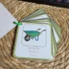Porte-clés cartes de nomenclature inspiration pédagogie Montessori