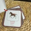 Porte-clés cartes de nomenclature inspiration pédagogie Montessori