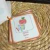 Porte-clés cartes de nomenclature inspiration pédagogie Montessori