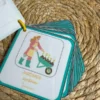 1774032435 (2) Porte-clés cartes de nomenclature inspiration pédagogie Montessori