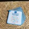 Porte-clés cartes de nomenclature inspiration pédagogie Montessori