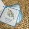 Porte-clés cartes de nomenclature inspiration pédagogie Montessori