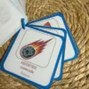 Porte-clés cartes de nomenclature inspiration pédagogie Montessori