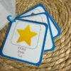 Porte-clés cartes de nomenclature inspiration pédagogie Montessori