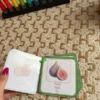 Porte-clés cartes de nomenclature inspiration pédagogie Montessori