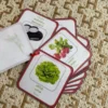 Porte-clés cartes de nomenclature inspiration pédagogie Montessori