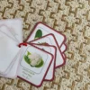 Porte-clés cartes de nomenclature inspiration pédagogie Montessori