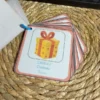 1774554890 (4) Porte-clés cartes de nomenclature inspiration pédagogie Montessori