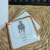 Porte-clés cartes de nomenclature inspiration pédagogie Montessori