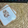 Porte-clés cartes de nomenclature inspiration pédagogie Montessori