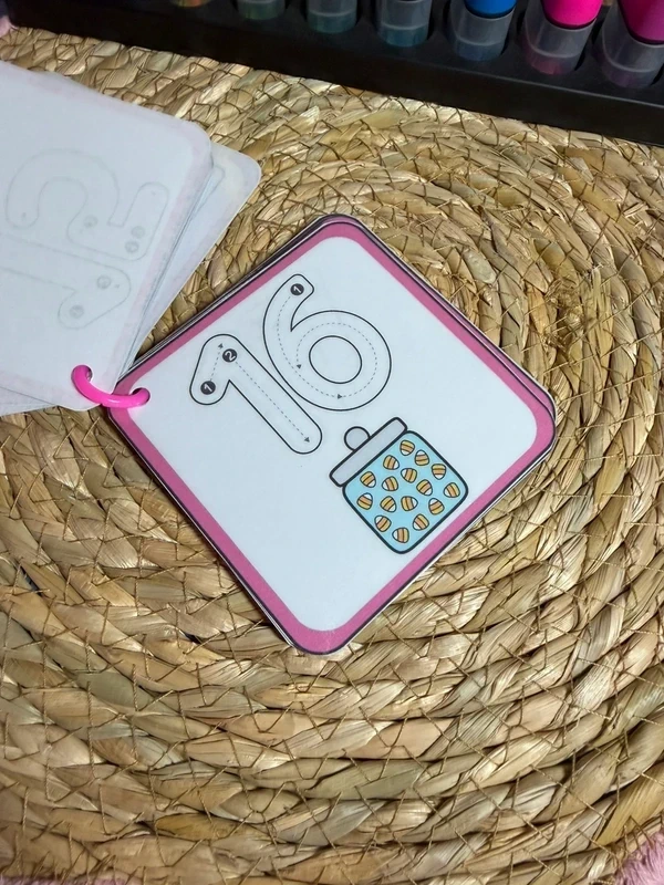 Porte-clés cartes de nomenclature inspiration pédagogie Montessori