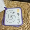 Porte-clés cartes de nomenclature inspiration pédagogie Montessori