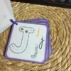 Porte-clés cartes de nomenclature inspiration pédagogie Montessori