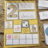 Jeu d'association des chiffres et quantités