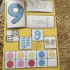 Jeu d'association des chiffres et quantités