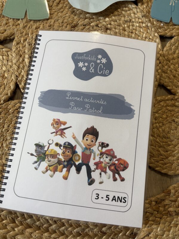 Livret d'activités Pat Patrouille