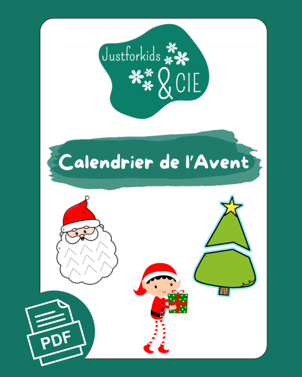 calendrier avent (2) Livret d'activités Calendrier de l'avent
