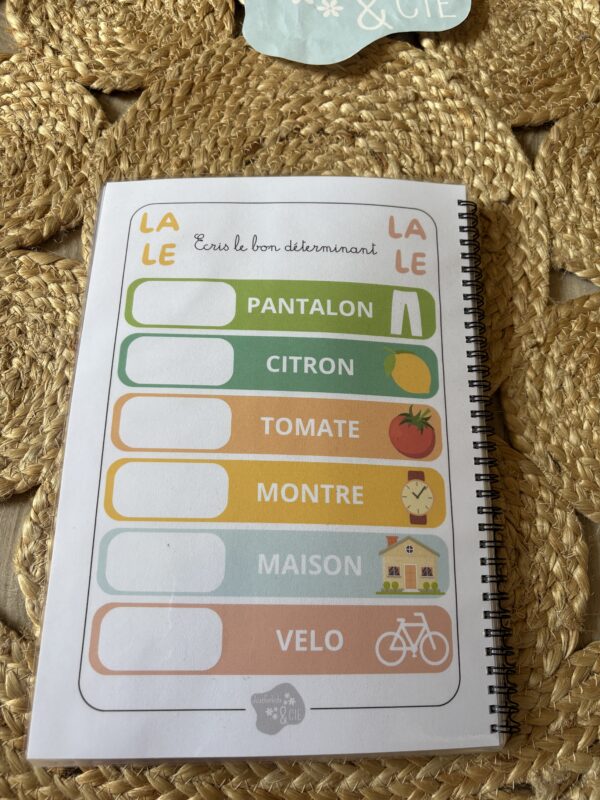 Livret d'activités GS