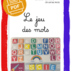 1 Jeu des mots PDF