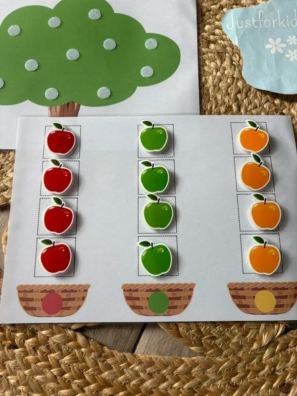 Jeu tri des pommes