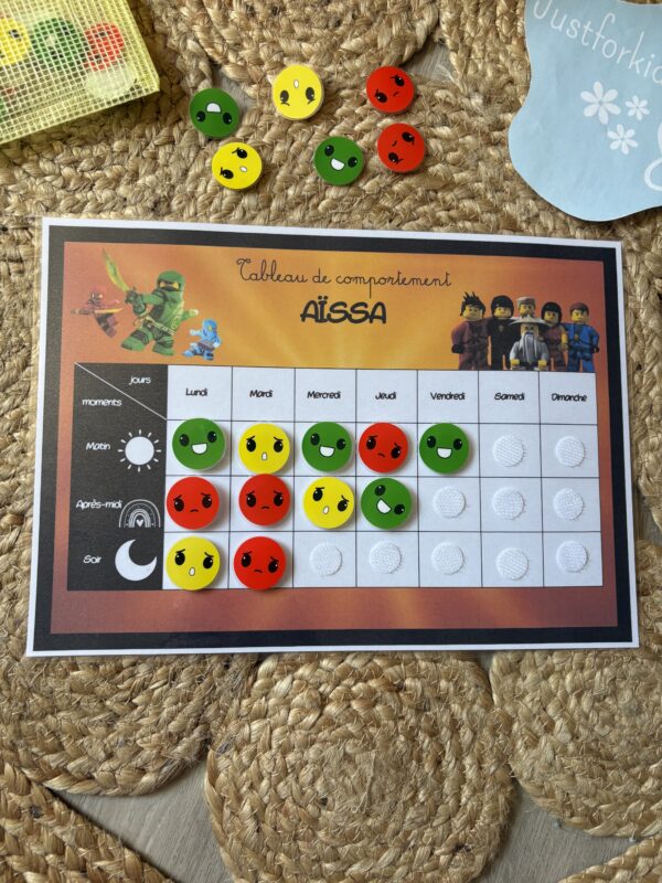 Tableau de comportement