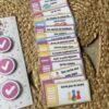 Tableau de récompenses avec tickets