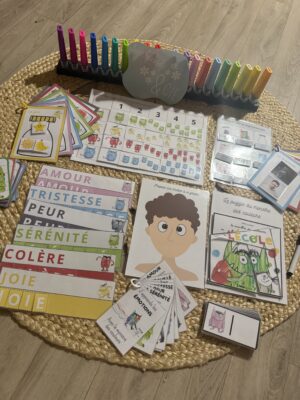 Kit activités le monstre des émotions