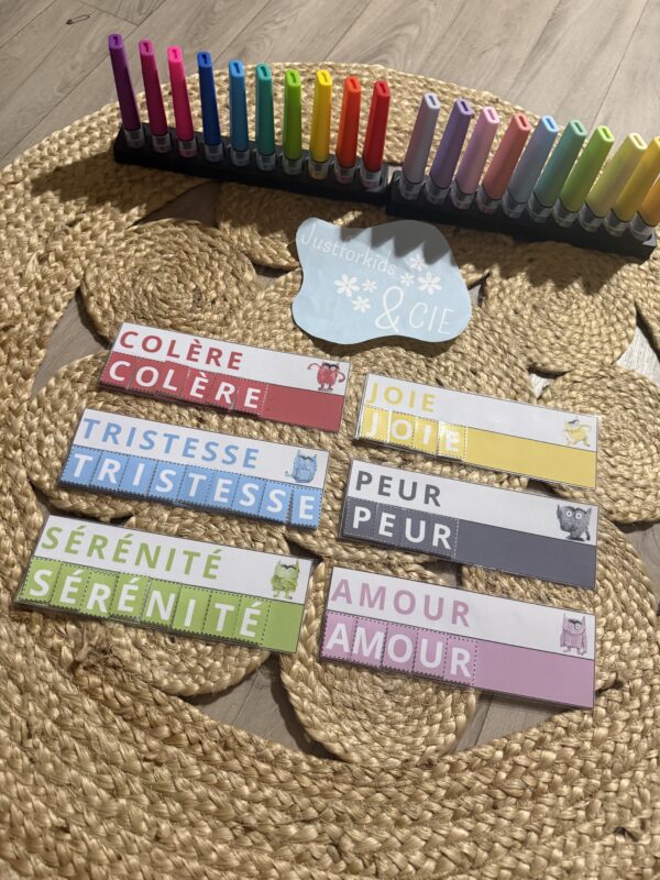 Kit activités le monstre des émotions