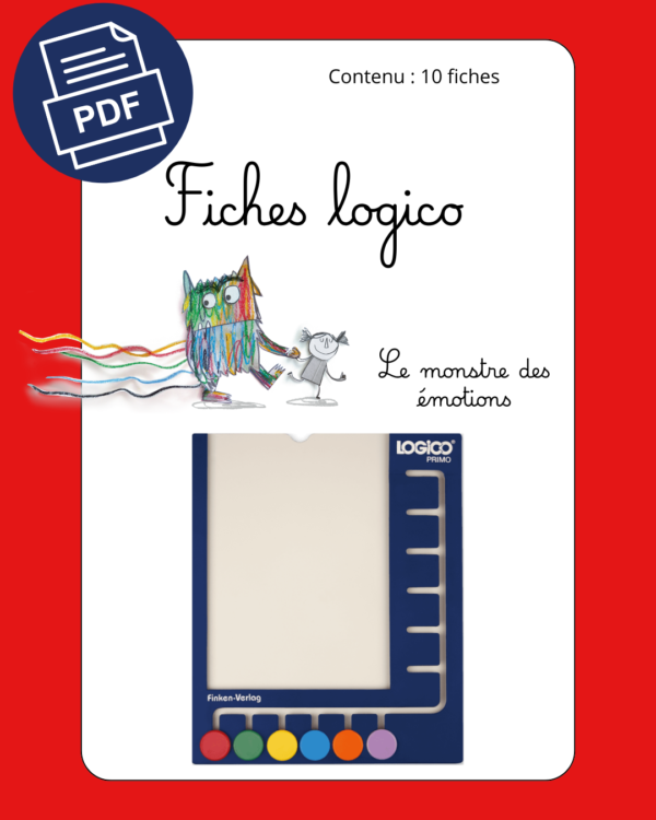 2 Fiches Logico le monstre des couleurs PDF