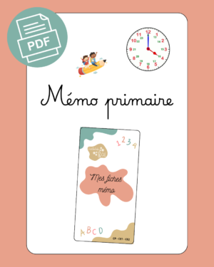 Mémo primaire PDF