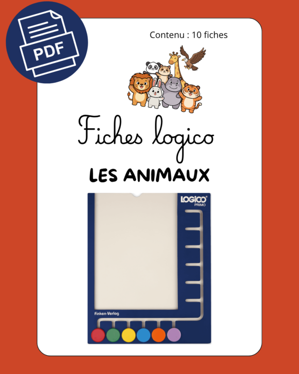 Fiches logico animaux PDF