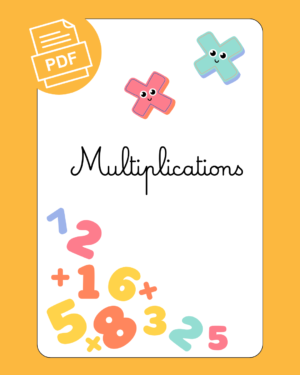 Mémo multiplications PDF