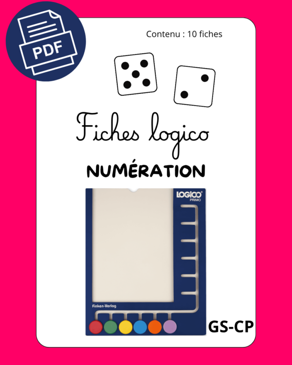 4 Fiches Logico numération PDF