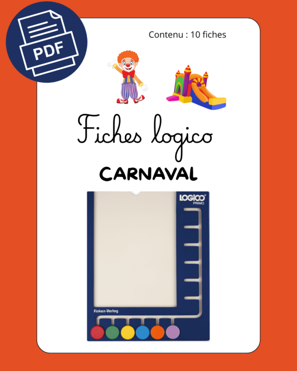 Fiches logico carnaval PDF