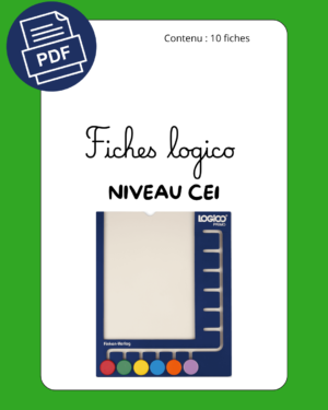 Fiches Logico CE1 PDF