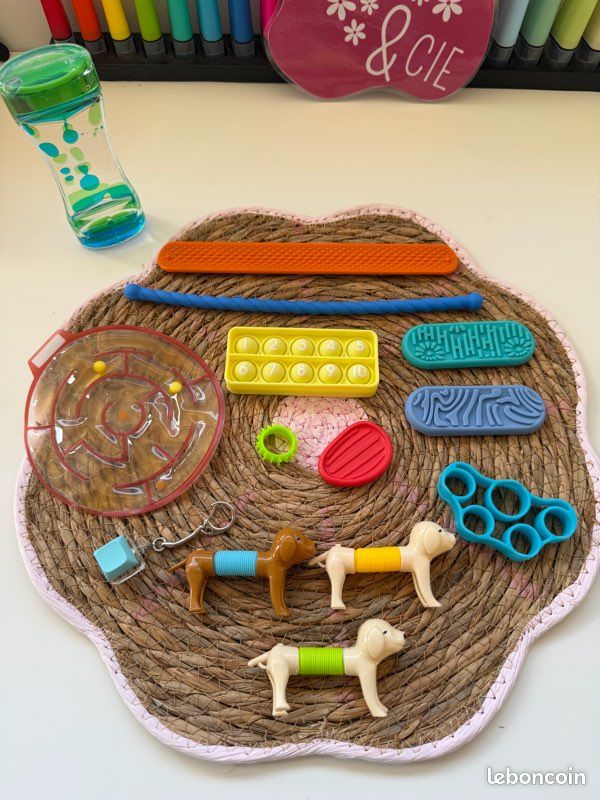 Lot de jouets sensoriels