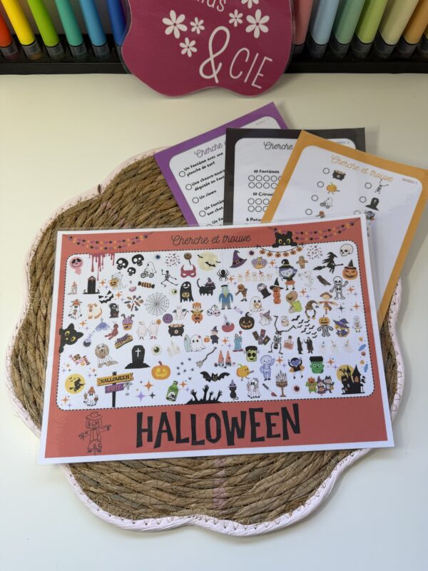Cherche et trouve Halloween