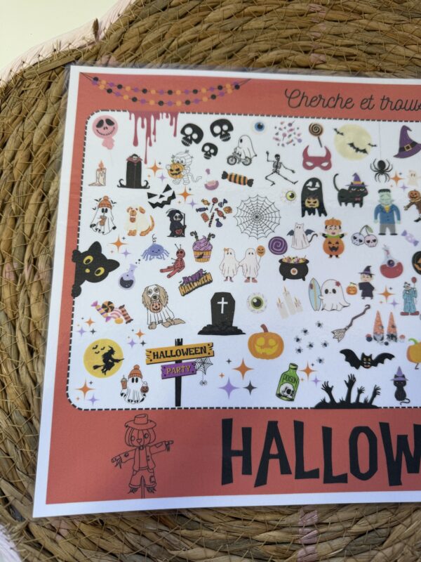 Cherche et trouve Halloween