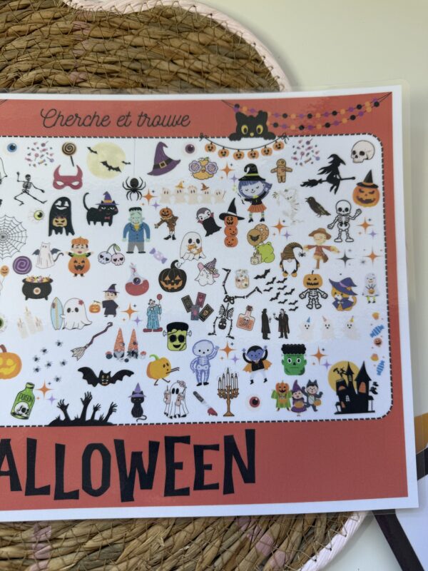 Cherche et trouve Halloween
